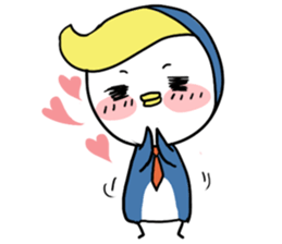 Little Penguin WEI-GU-LI sticker #3592557