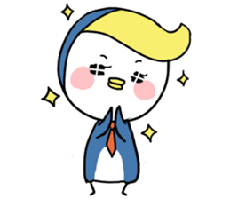 Little Penguin WEI-GU-LI sticker #3592558