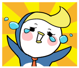 Little Penguin WEI-GU-LI sticker #3592559