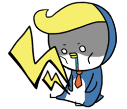 Little Penguin WEI-GU-LI sticker #3592560