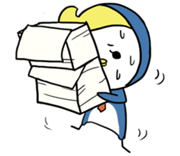 Little Penguin WEI-GU-LI sticker #3592566