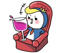 Little Penguin WEI-GU-LI sticker #3592575