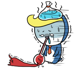 Little Penguin WEI-GU-LI sticker #3592580