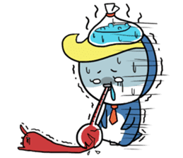 Little Penguin WEI-GU-LI sticker #3592580