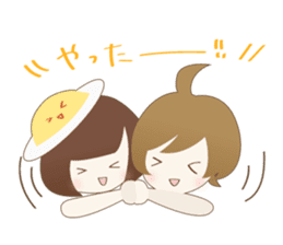 Kei and Degwo Non-fiction Sticker sticker #3592726