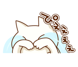 mochi mochi cat sticker #3593557