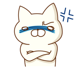 mochi mochi cat sticker #3593559