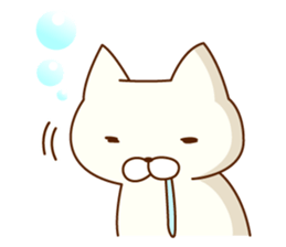 mochi mochi cat sticker #3593566