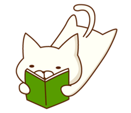 mochi mochi cat sticker #3593579