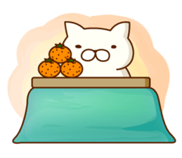 mochi mochi cat sticker #3593585
