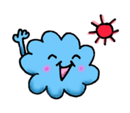 pretty clouds sticker #3594385