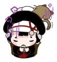 Maeleah the mountain Girl sticker #3595353