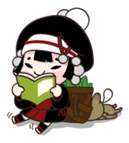 Maeleah the mountain Girl sticker #3595362