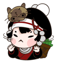 Maeleah the mountain Girl sticker #3595363