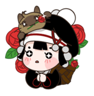 Maeleah the mountain Girl sticker #3595364