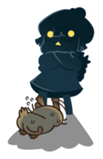 Maeleah the mountain Girl sticker #3595365