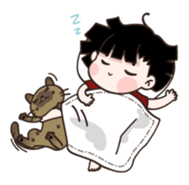 Maeleah the mountain Girl sticker #3595367