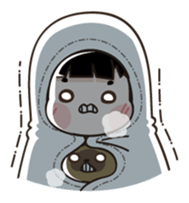 Maeleah the mountain Girl sticker #3595373