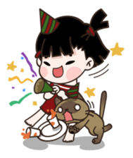 Maeleah the mountain Girl sticker #3595377