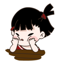 Maeleah the mountain Girl sticker #3595378