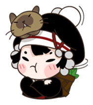 Maeleah the mountain Girl sticker #3595382