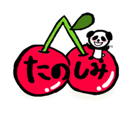 Sticker of a cute panda sticker #3595605