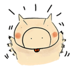 Super Pig in Action sticker #3595794