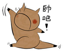 Super Pig in Action sticker #3595821