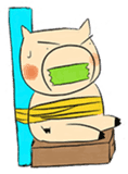 Super Pig in Action sticker #3595824