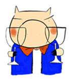 Super Pig in Action sticker #3595825