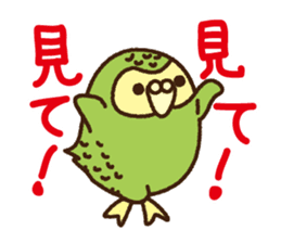 Happy Kakapo 2 sticker #3595842