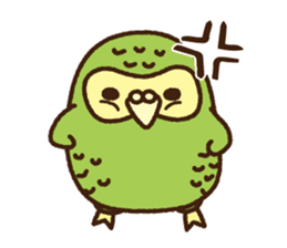 Happy Kakapo 2 sticker #3595859