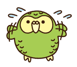 Happy Kakapo 2 sticker #3595860
