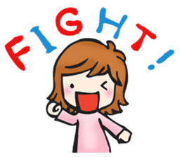 mother and child sticker #3596290