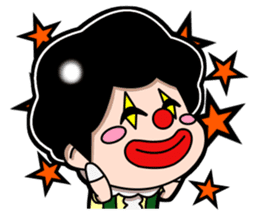 CLOWN HACHI sticker #3596626