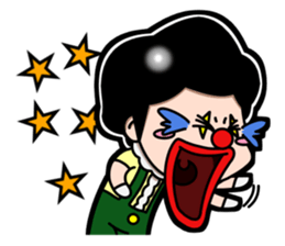 CLOWN HACHI sticker #3596629