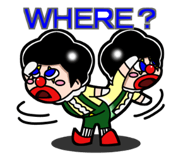 CLOWN HACHI sticker #3596633