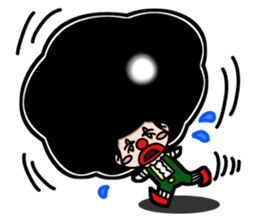 CLOWN HACHI sticker #3596635