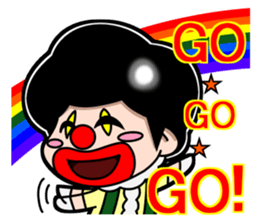 CLOWN HACHI sticker #3596636