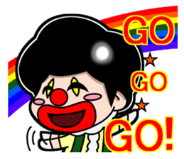 CLOWN HACHI sticker #3596636