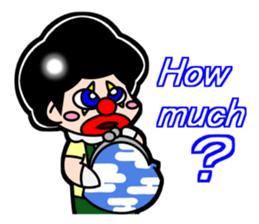 CLOWN HACHI sticker #3596637
