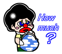 CLOWN HACHI sticker #3596637