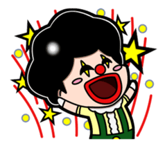 CLOWN HACHI sticker #3596638