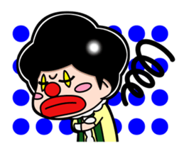CLOWN HACHI sticker #3596643