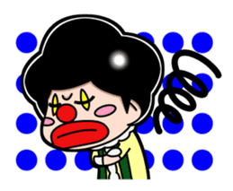 CLOWN HACHI sticker #3596643