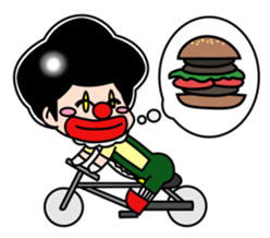 CLOWN HACHI sticker #3596645