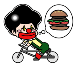 CLOWN HACHI sticker #3596645