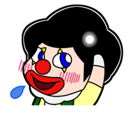 CLOWN HACHI sticker #3596646