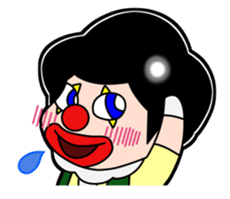 CLOWN HACHI sticker #3596646