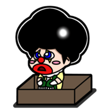 CLOWN HACHI sticker #3596648